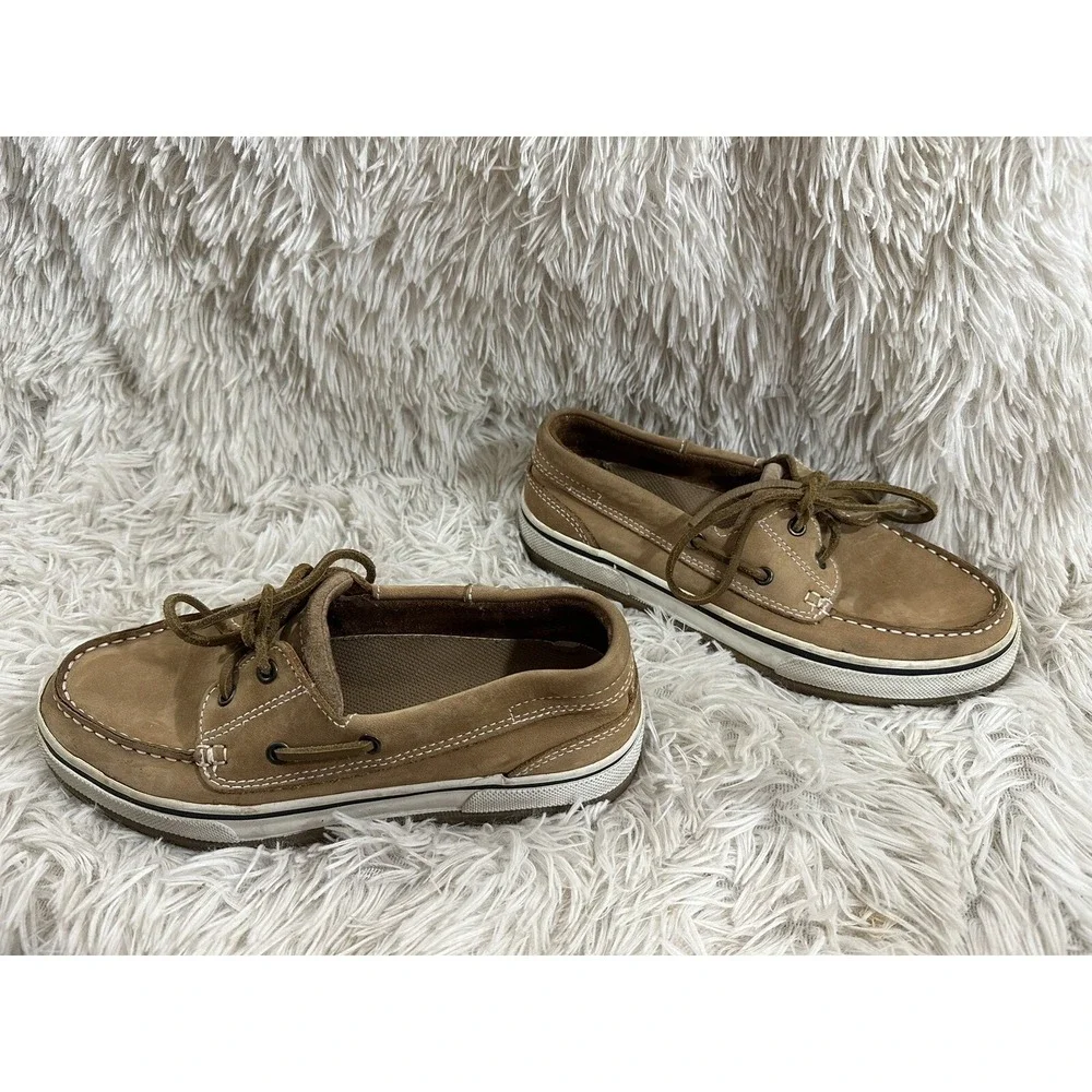 Women's 7M G H Bass Cayman‎ Loafer Leather Lace Boat Shoes